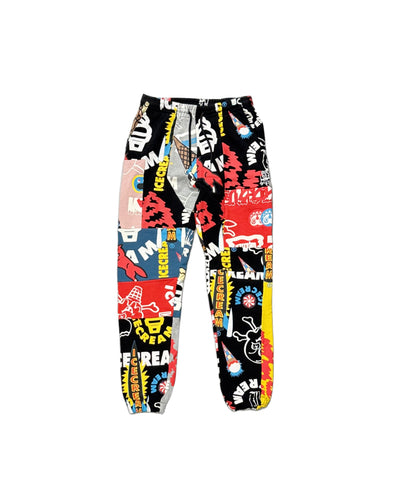 BBC ICECREAM Printed Sweatpants