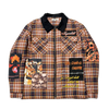 SUGARHILL PLAID BROWN JACKET