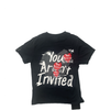 Hyde Park Triple Heart Tee (Black/Red)