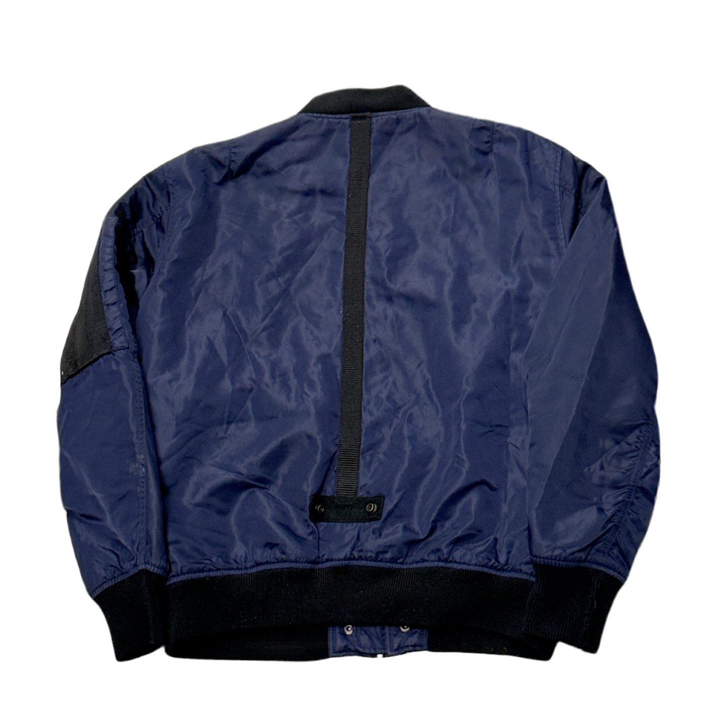 DIESEL Green, Blue, and Black Bomber Jacket