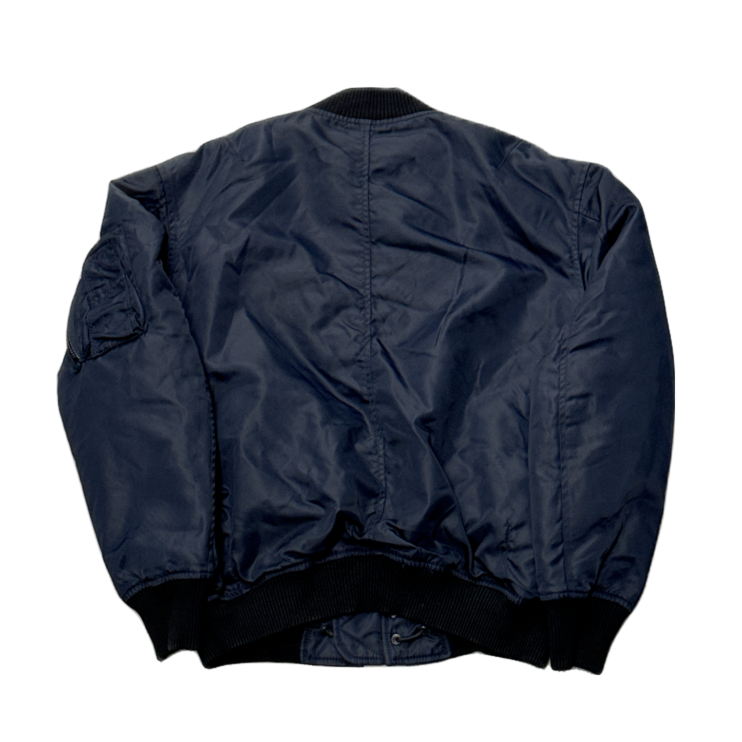 DIESEL BLACK GOLD NAVY BLUE BOMBER JACKET