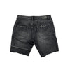 PURPLE Jort Black Lightly Distressed