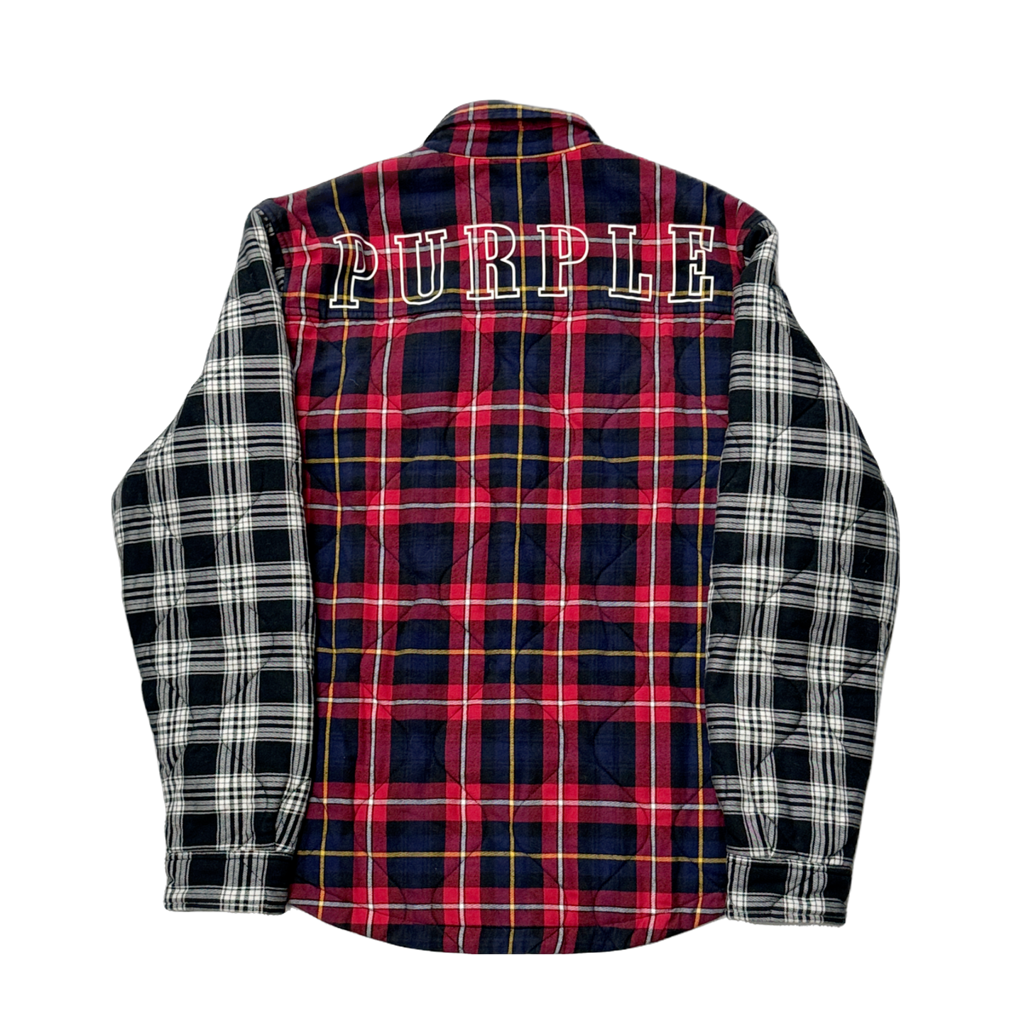 PURPLE BRAND RED FLANNEL JACKET