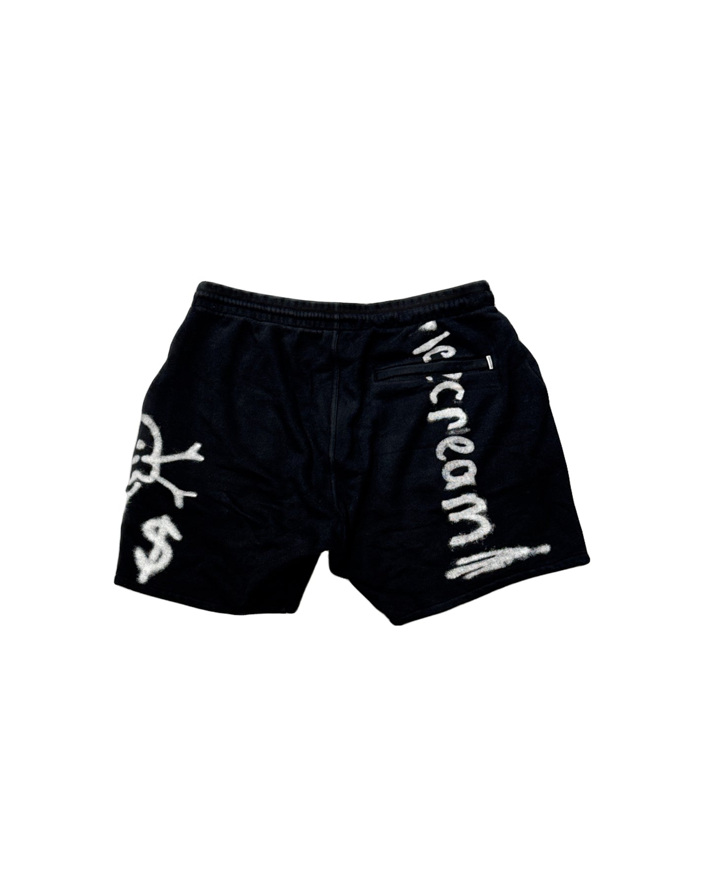 BBC ICECREAM Graffiti Sweatshorts - Black