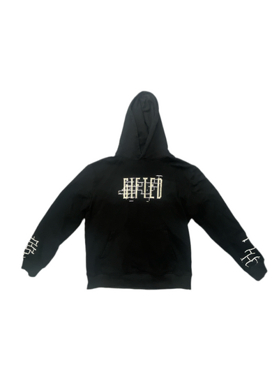 GFTD LA Hoodie (Black/Cream)