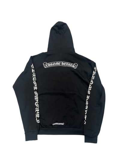 Chrome Hearts Scroll Pullover Hoodie Black