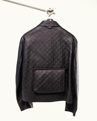 Louis Vuitton Monogram Embossed Utility Jacket