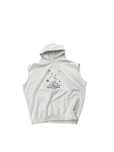 Maison Margiela Hoodie (White/Black)