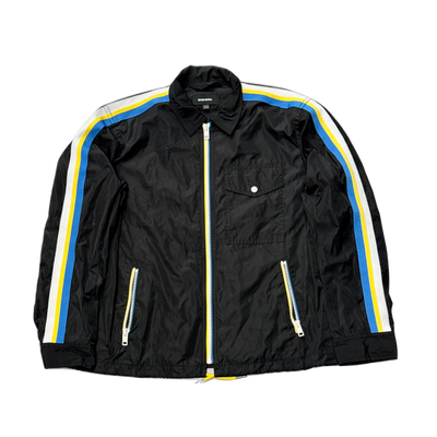 DIESEL YELLOW BLUE ZIP UP