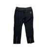 DIESEL Black Sweatpants V Stripe