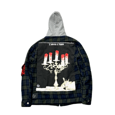 GALA FLANNEL HOODIE