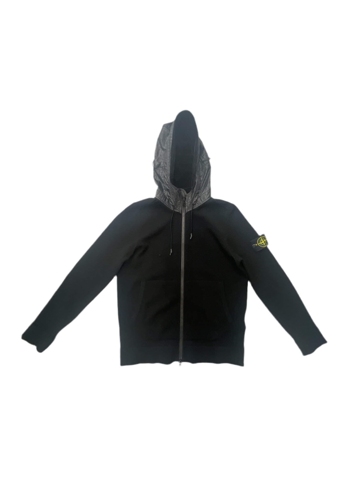 Stone Island knitted Polyester Hooded Zip