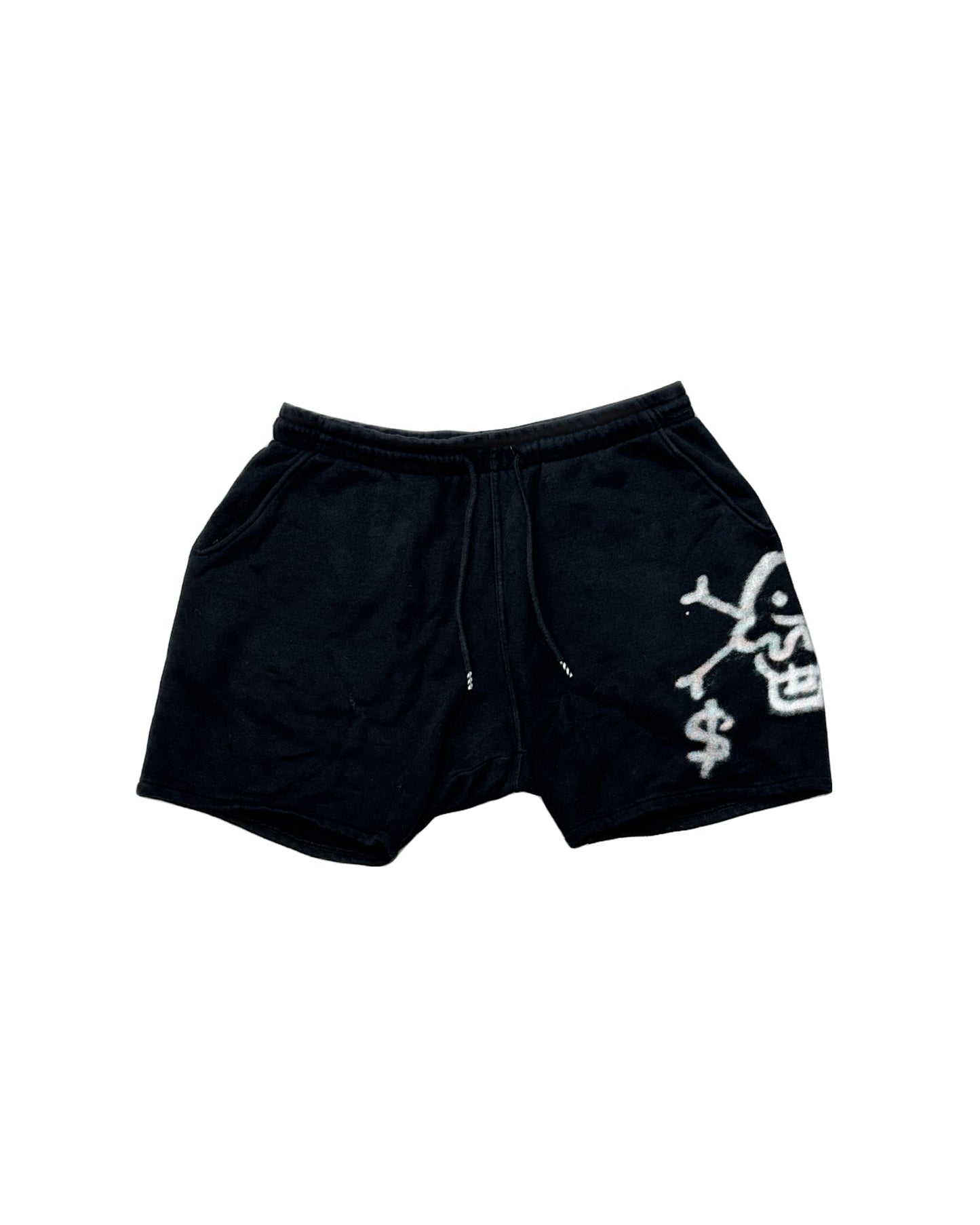 BBC ICECREAM Graffiti Sweatshorts - Black