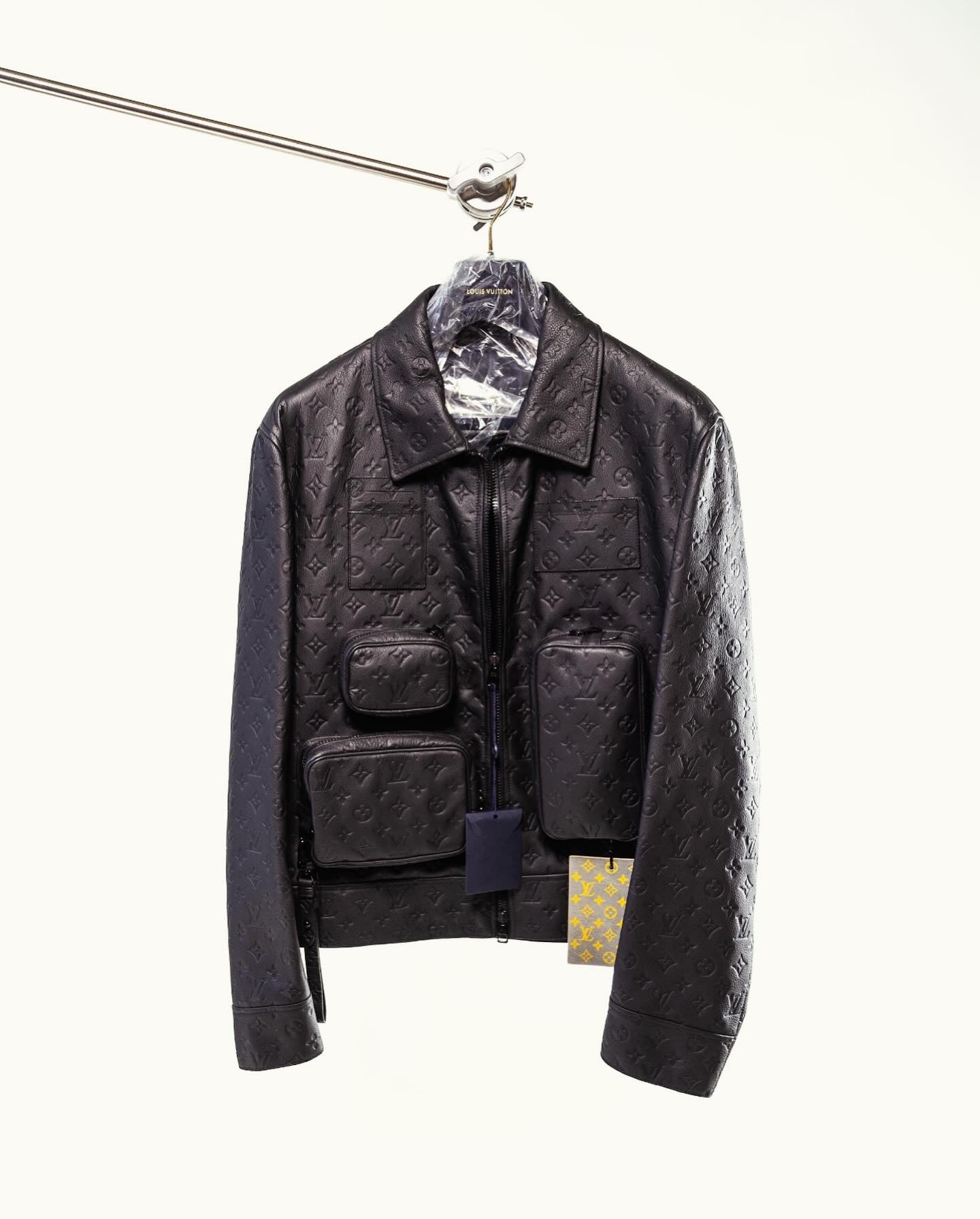 Louis Vuitton Monogram Embossed Utility Jacket ARCHIVE BY HYPEBOYS