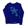 Chrome Hearts Blue Stars Long Sleeve