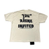 HYDE PARK You Aren’t Invited Tee Black/Cream