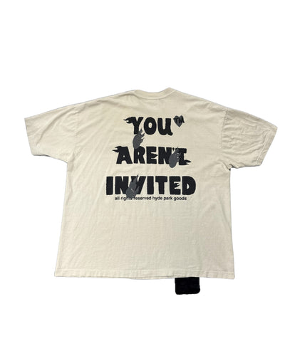 HYDE PARK You Aren’t Invited Tee Black/Cream