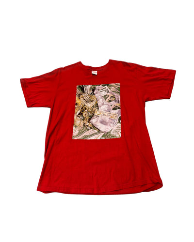 SUPREME Bling Tee - Red