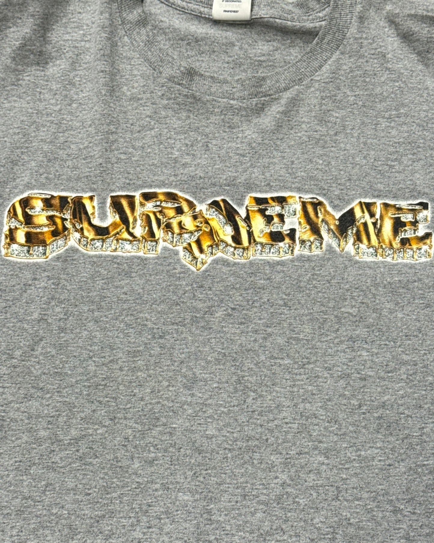 SUPREME Diamond Tee - Grey