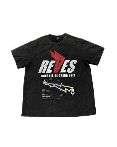 REVES Grand Prix Tee - Black