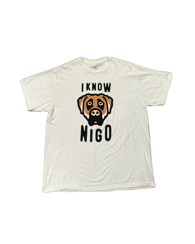 HUMAN MADE I Know Nigo Tee - White