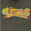 SUPREME Paint Logo Tee - Black