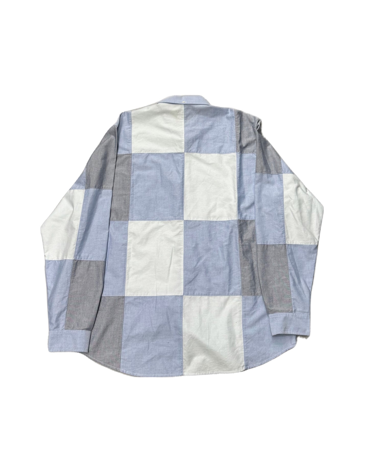 SUPREME Patchwork Oxford Shirt - Blue