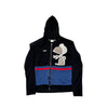 ICEBERG Snoopy Zip-Up Sweatshirt - Black