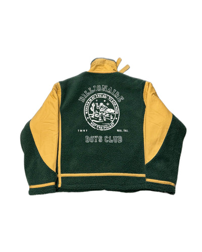 BBC ICECREAM Fleece Jacket - Green/Yellow