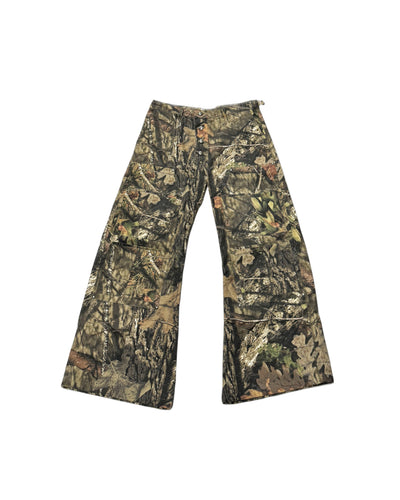 KRAFTWORK Flared Pants - Camo