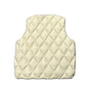 STUSSY Reversible Quilted Vest - Cream