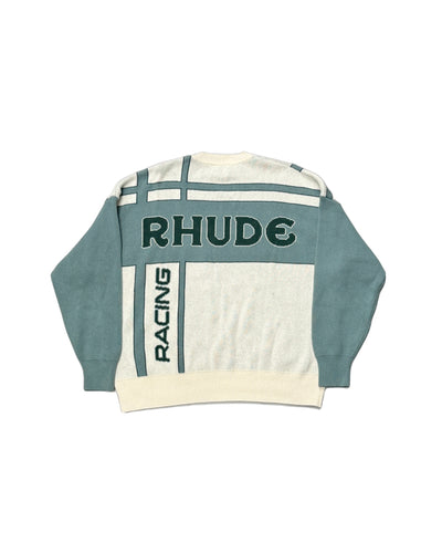 RHUDE Graphic Print Crewneck Pullover