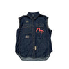 EVISU Sleeveless Denim Shirt