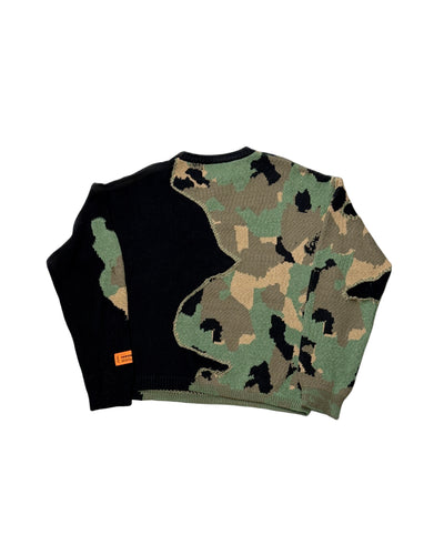 HERON PRESTON Knit Sweater - Camo