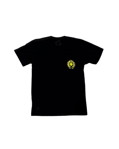 CHROME HEARTS Shirt - Black/Neon Yellow