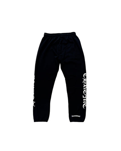 CHROME HEARTS Sweatpants - Black/White