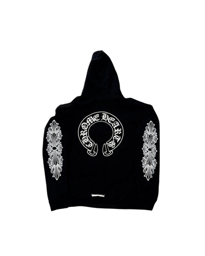 CHROME HEARTS Zip-up - Black