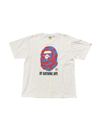 BAPE Logo Tee - White/Multi