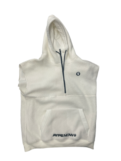 AAPE Hoodie (Cream/Black)