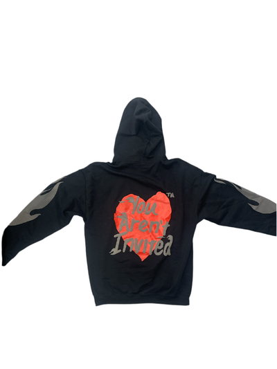 Hyde Park Heart Hoodie (Black)