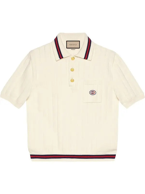 Gucci Knitted Stripe Polo