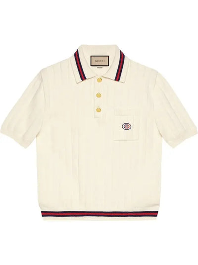 Gucci Knitted Stripe Polo