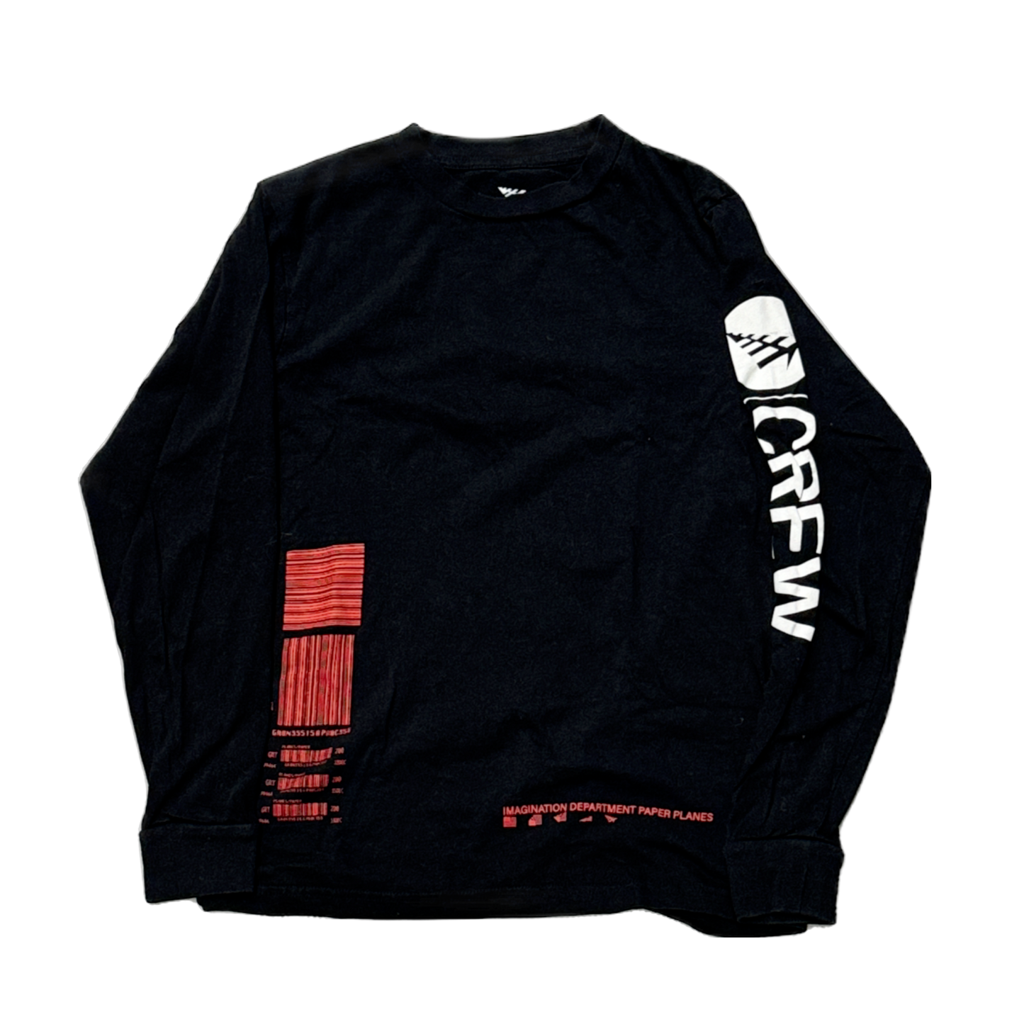 GREATNESS IS A PROCESS BLACK LONGSLEEVE