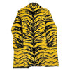 LANEUS Yellow Zebra Wool Coat