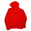 GIVENCHY Distressed Logo-Print Loopback Cotton-Jersey Hoodie - Men - Red