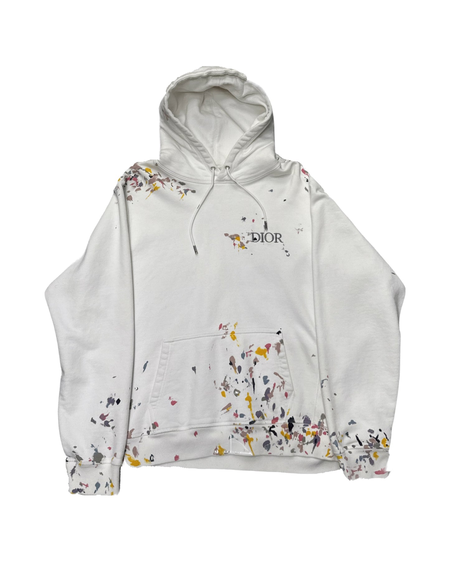 DIOR Splash Print Oversized Hoodie