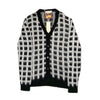 MARNI Black Brushed Check Fuzzy Wuzzy Cardigan