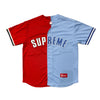 SUPREME Dont Hate Baseball Jersey - Red/Blue